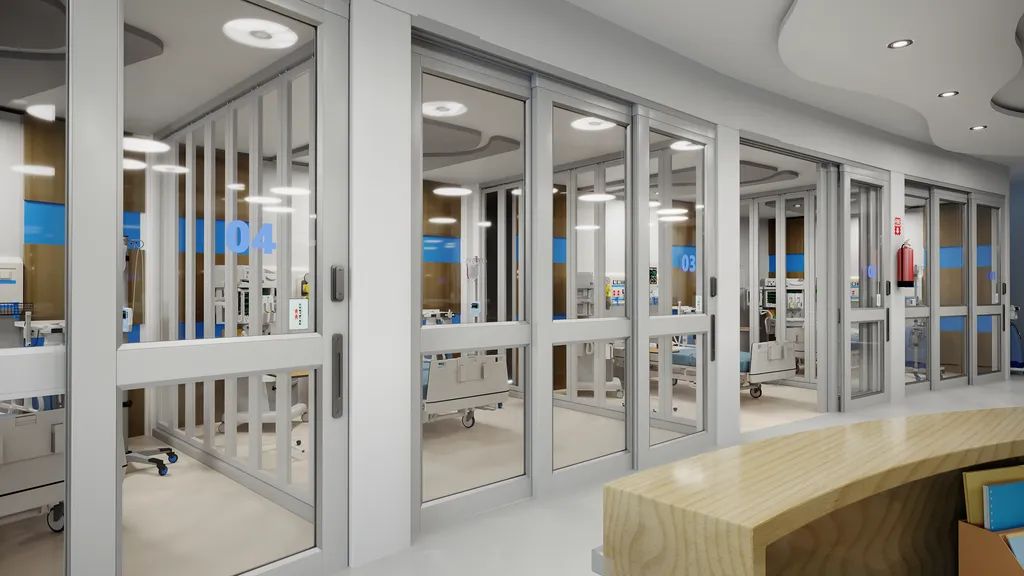 CLiC privacy glass angle view in clear state